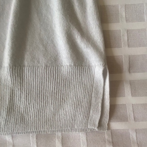 Gap Linen Blend Cardigan Light Baby Blue - Picture 4 of 11